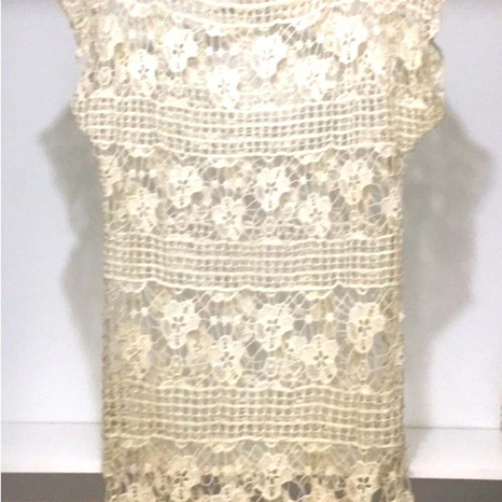 Club Z Collection ladies lace bathing suit cover-up. Brand new condition!